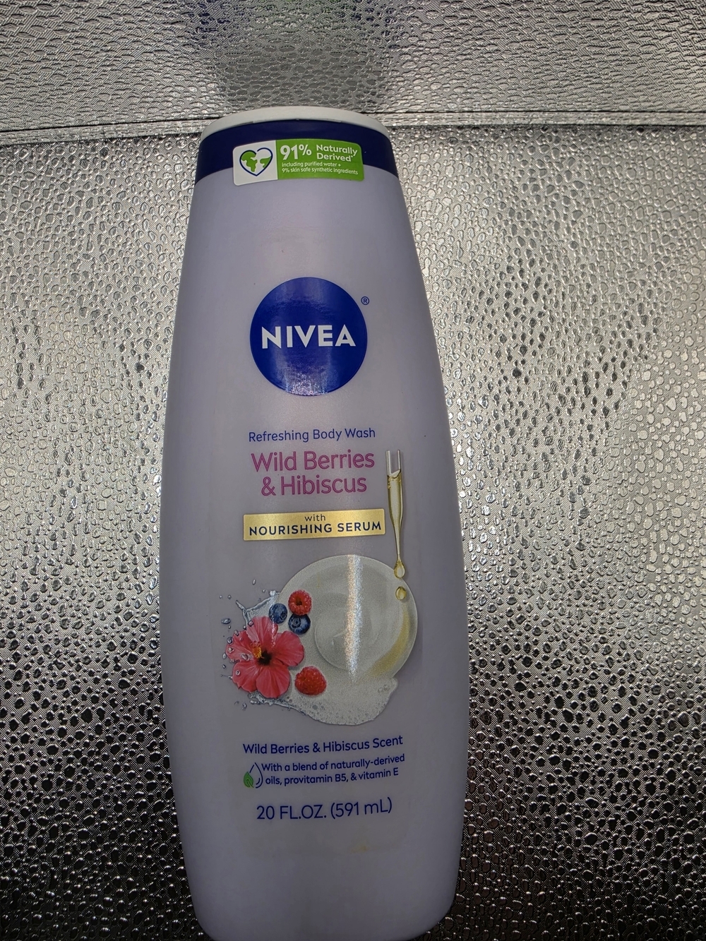 NIVEA Wild Berries & Hibiscus Refreshing Body Wash - Purple